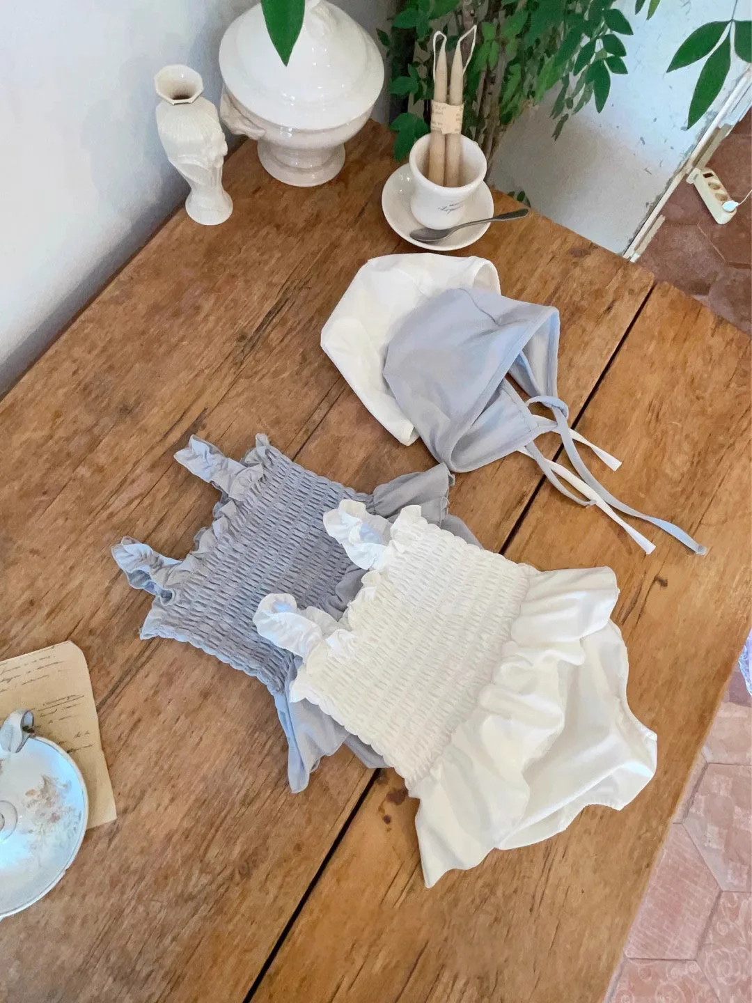 

Three Piece Girls Swimwear Pure Color Children Swimwear Girls Kid Swimsuit Girls Swimming Outfit Kids Beachwear Dropship