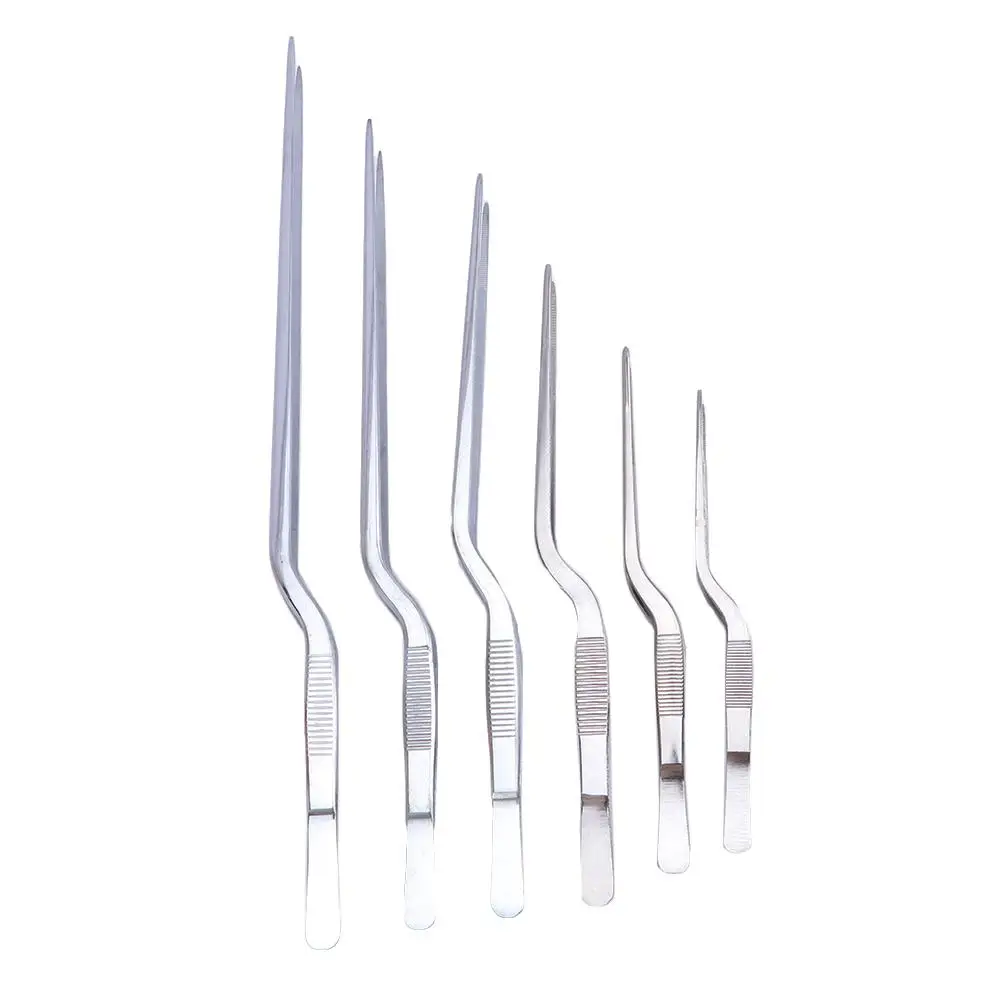 Plating Serving Presentation Chef Grill Kitchen Tool Food Tweezer Pliers Barbecue Tongs BBQ Clip