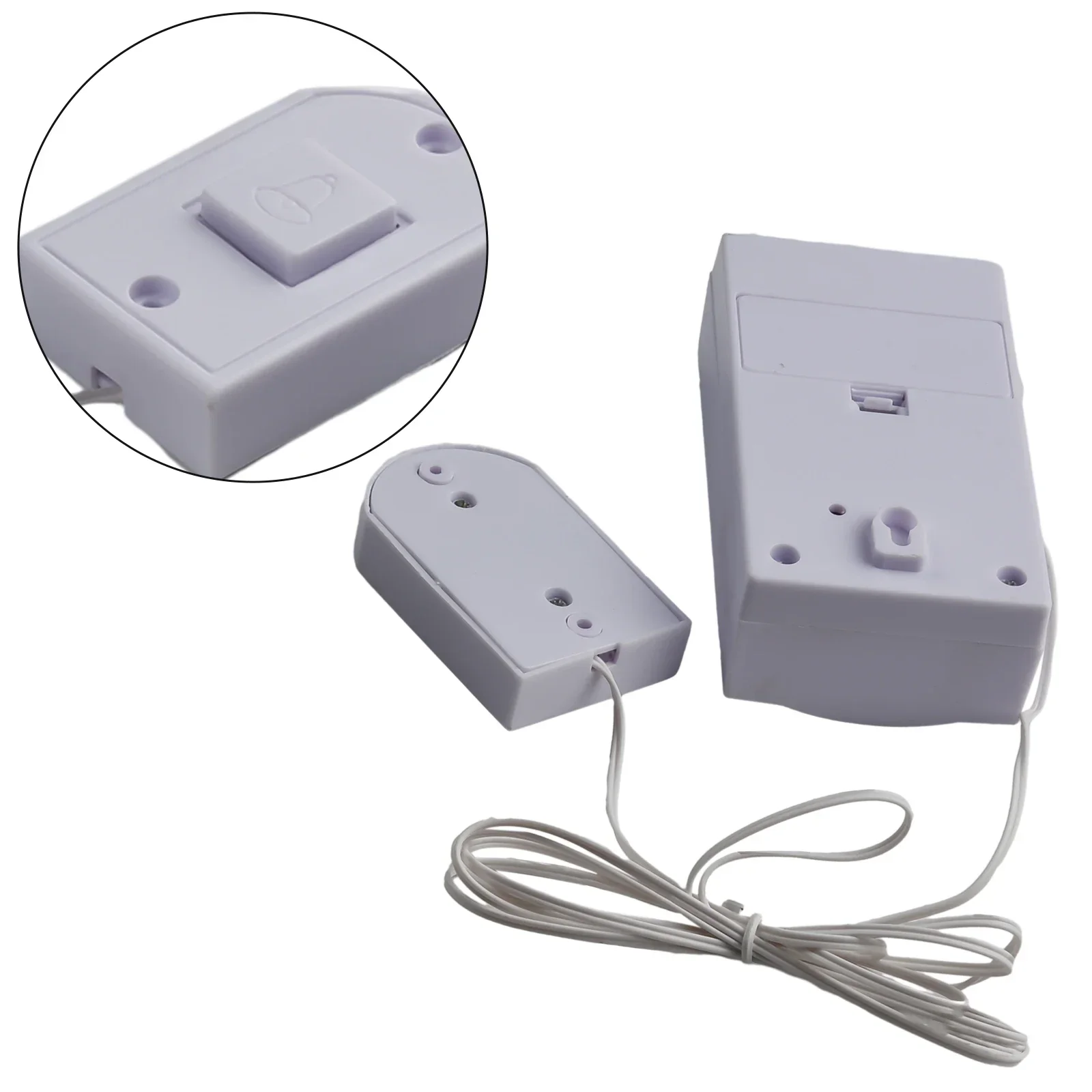 Wired Guest Welcome Door Bell Security Door Bell Kits 2*AAA Battery Door Hardware 1PCS