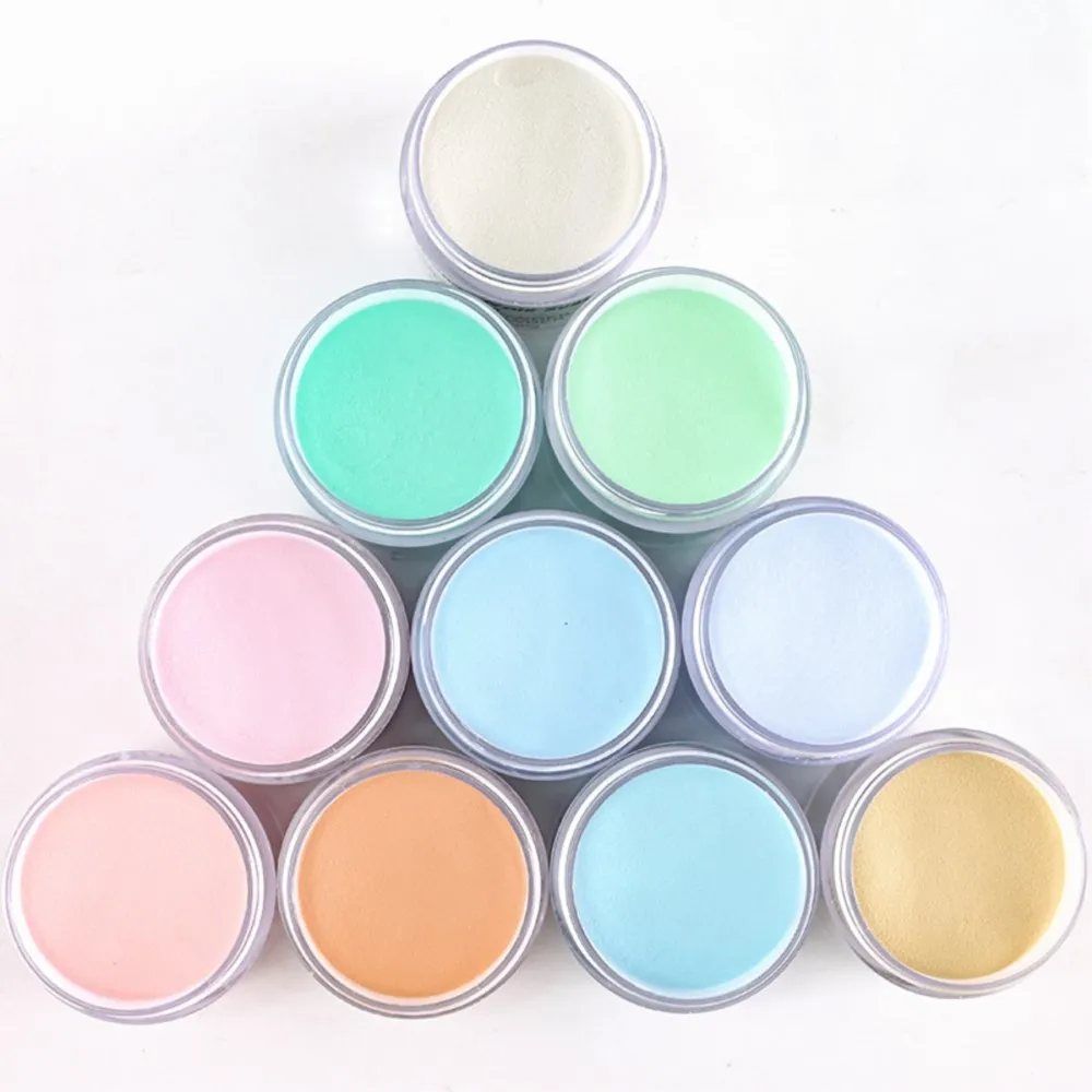 1 Box Nude Acrylic Powder Nail Decoration 28g(1Oz) Carving Crystal Powder Professional Design DIY Nail Extension Pigment Dust ##