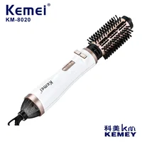 Kemei KM-8020 Adjustable Multifunctional Electric Hair Dryer Curling Comb Temperature Fast Heating Seche Cheveux Professionnel 2