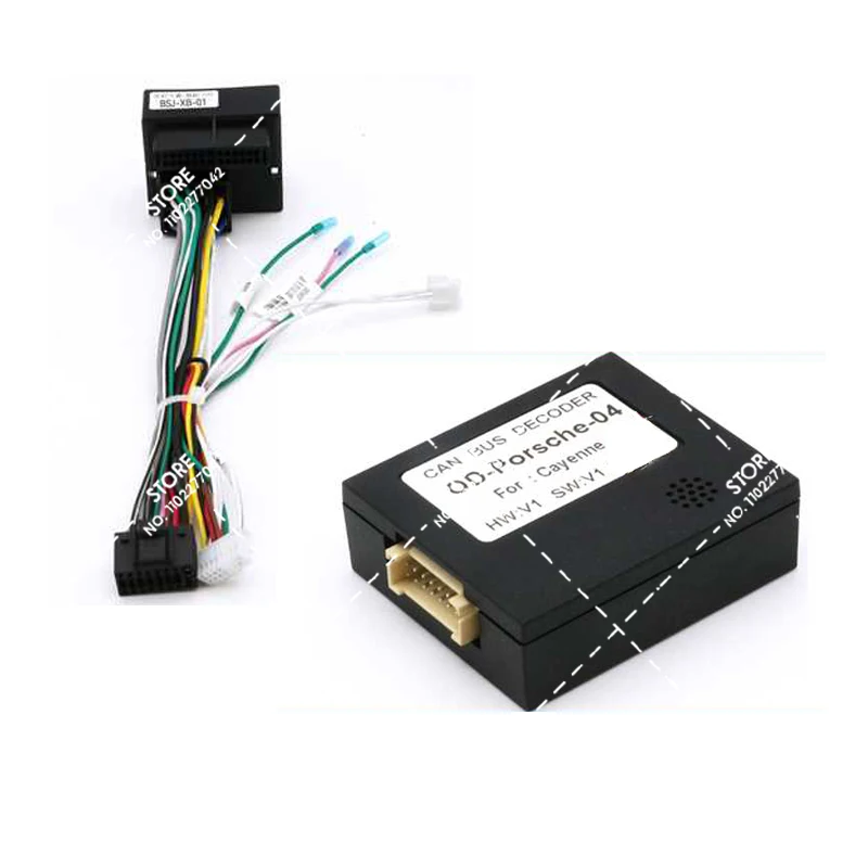 포르쉐 2003-2010 카이엔 카이엔 배선 하네스 케이블, 안드로이드 캔버스 박스 OD-Porsche-04 어댑터, 자동차 라디오 DVD, 16 핀