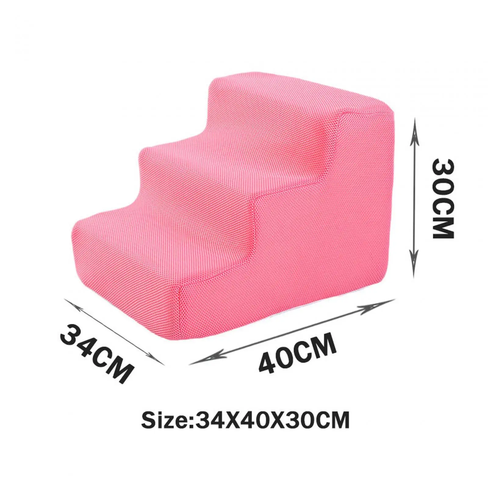High Density Pet Steps Ladder Dog Steps Non Slip Balanced Pet Ladder for Sofa Bed Car Couch Climbing