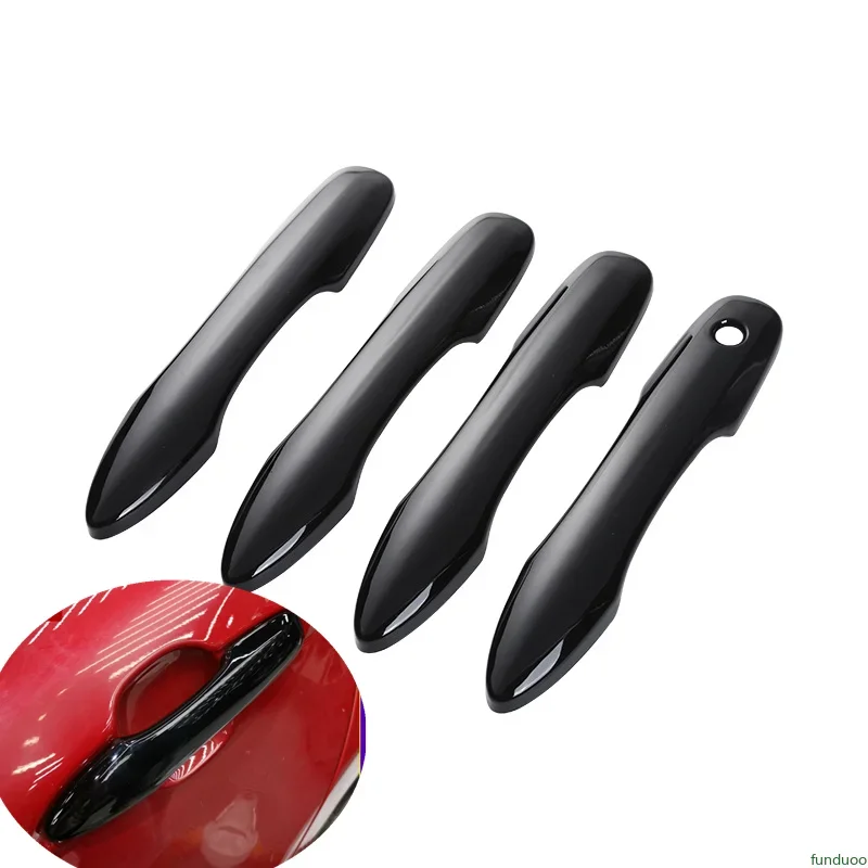 Gloss Black Door Handle Covers For 2018-2024 Toyota Camry (Without Smart Key)