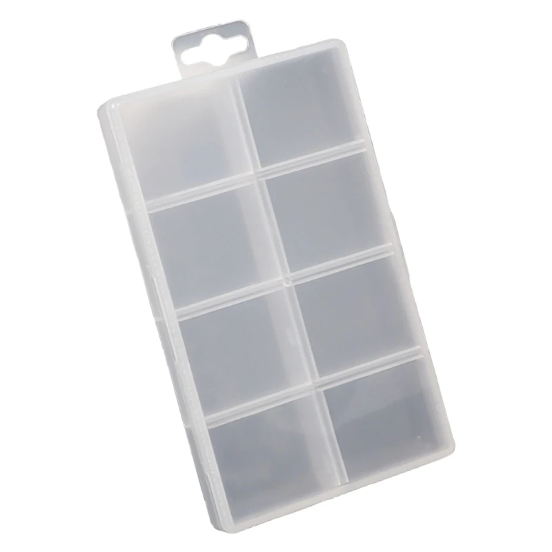 Clear Lid Small Parts Case Box Portable Hardware Storage Container 4