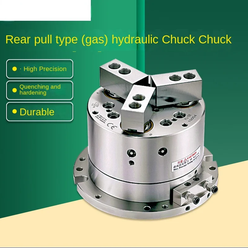 

Pull Back Three-Jaw Gas/Oil Pressure Plate Clamp Chuck Chuck PLVE-06/08/10