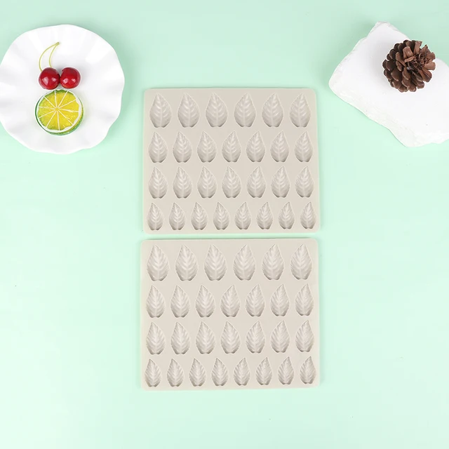 미니 잎 모양 실리콘 몰드로 베이킹과 크래프트를 향상시켜보세요