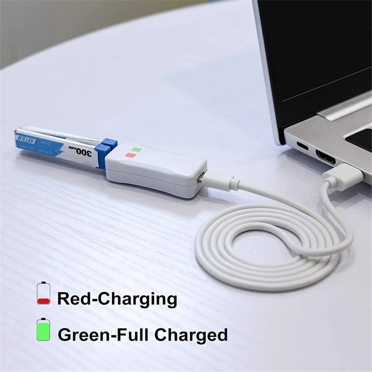 SEMOIC BT2.0 1S Battery Charger Voltage Tester Type-C Charger V2 4.35V/5V 1A/2A for 1S Lipo RC Battery,1S BT2.0 Port