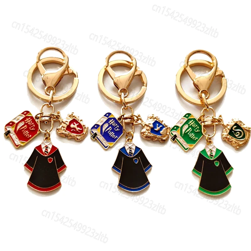 Kawaii Harries School Of Magic Gryffindor Hogwarts College Logo Badge Potters Uniforme Scolastica Zaino Portachiavi Ciondolo Regalo