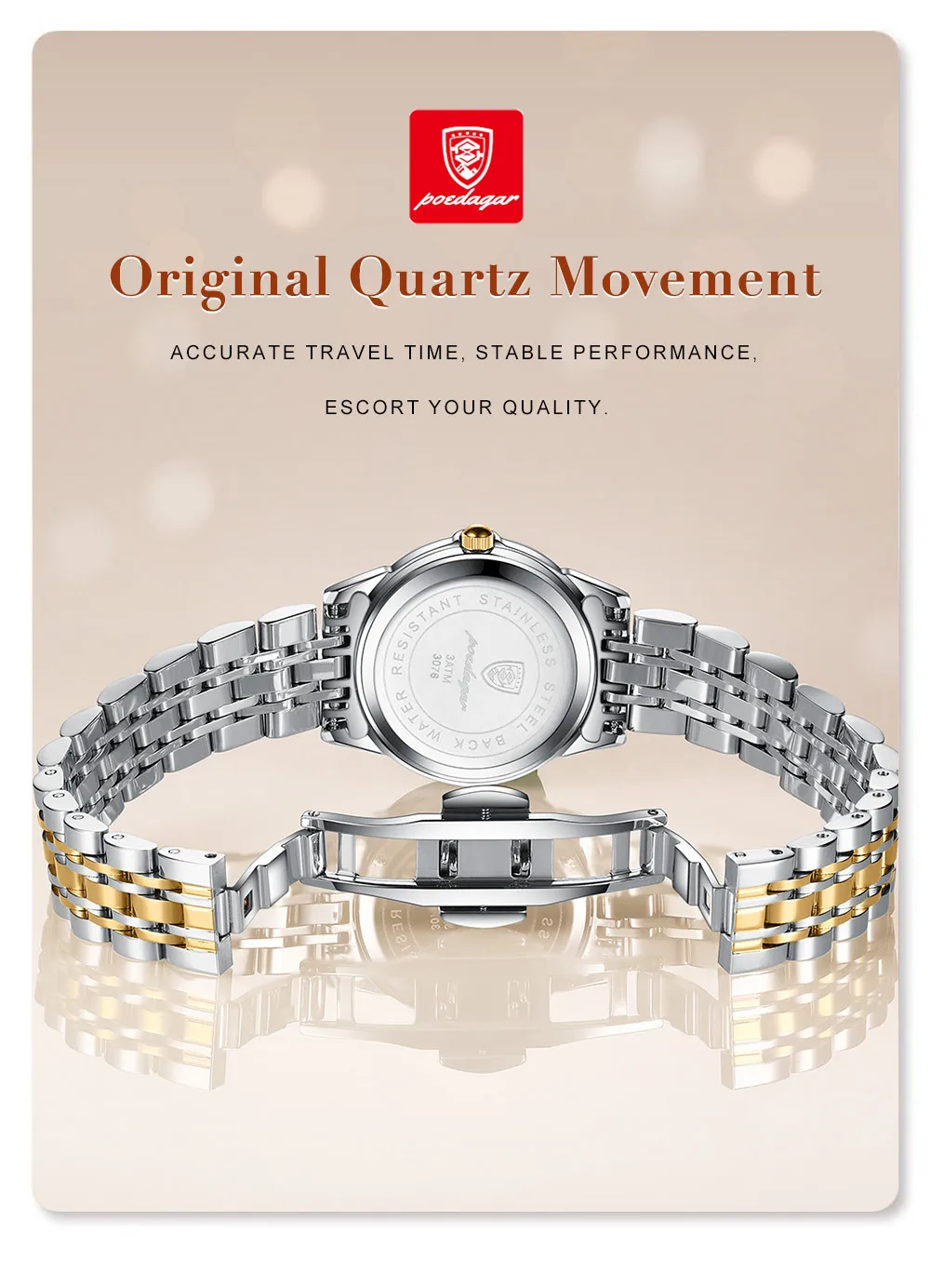 Orologio POEDAGAR - Garanzia