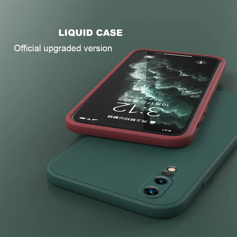 Premium Liquid Silicone Phone Case - Sleek and Durable Design