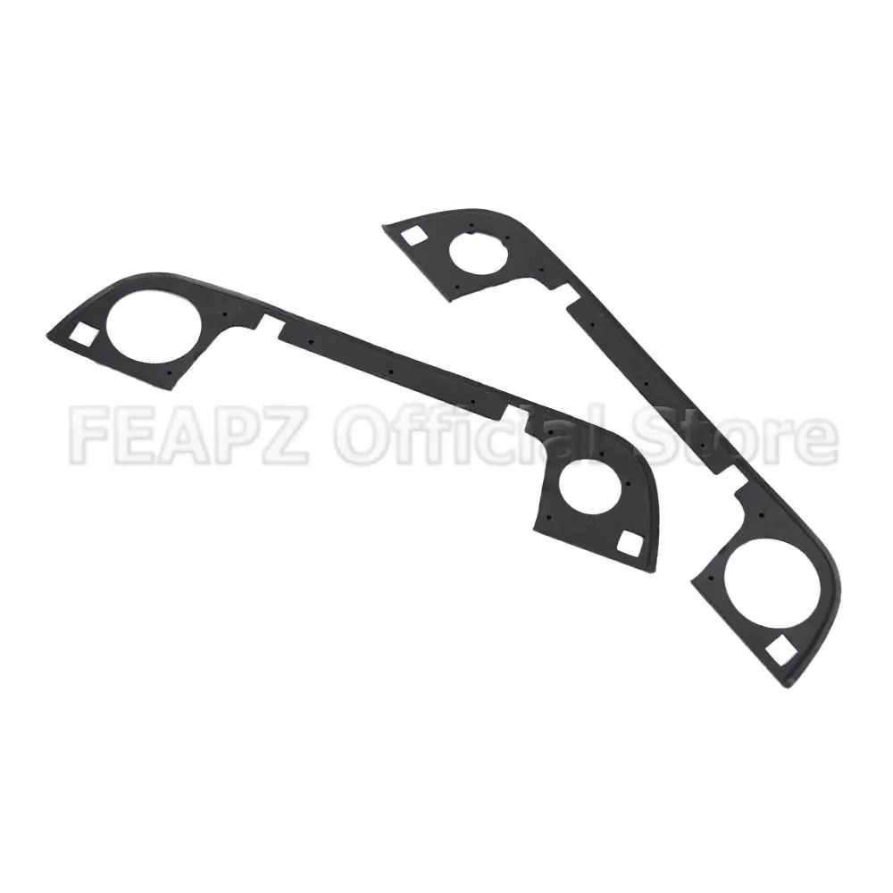 BMW E36 E34 E32 3 5 7 시리즈용 고무 도장 개스킷, x4 문짝 핸들, 51218122441 외부 세트