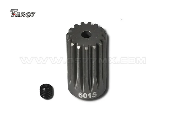 

Tarot Helicopter Parts 600 Motor Pinion Gear 6MM 15T TL60174