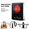 1500W Household Electric Ceramic Stove Portable Tea Maker Boiler Water Heater Smart Touch Control Pottery Stove 2