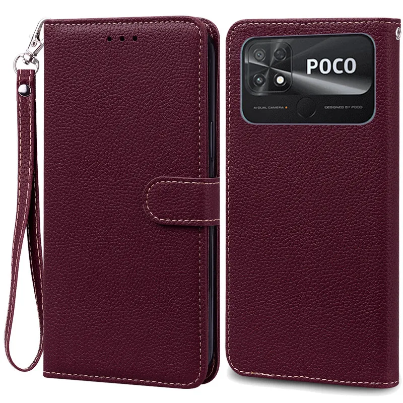 Leather Wallet Flip Phone Case - Premium Protective Cover and Stylish Shell