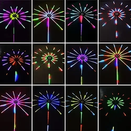 Description Picture 2 of itemFirework Lights LED Strip App Control Fairy Light Bluetooth Smart RGB Color Firework Lights with Music Sync LED Fireworks Lights
