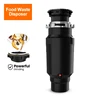 Kitchen Food Waste Shredder 370W 3-Stage Grinding Food Waste Disposer Air Switch Connect The Dishwasher Electric Food Crusher 1