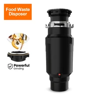 Kitchen Food Waste Shredder 370W 3-Stage Grinding Food Waste Disposer Air Switch Connect The Dishwasher Electric Food Crusher 1