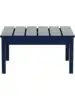 WestinTrends Ashore Outdoor Coffee Table 32 Inch All Weather Poly Lumber Adirondack Patio Coffee Table Square Low Table 5