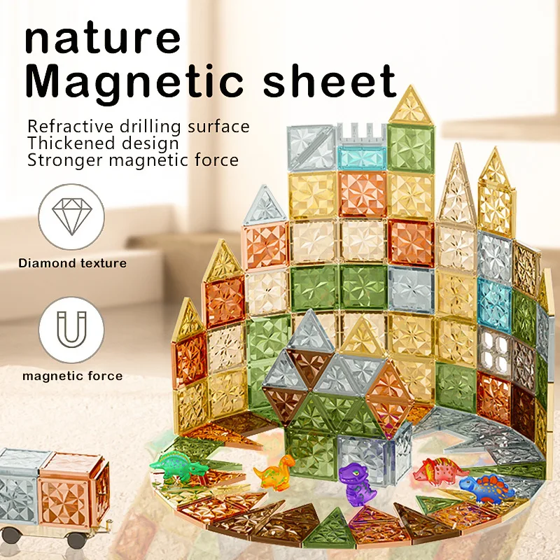 Magnetic Building Blocks for Kids STEM Learning