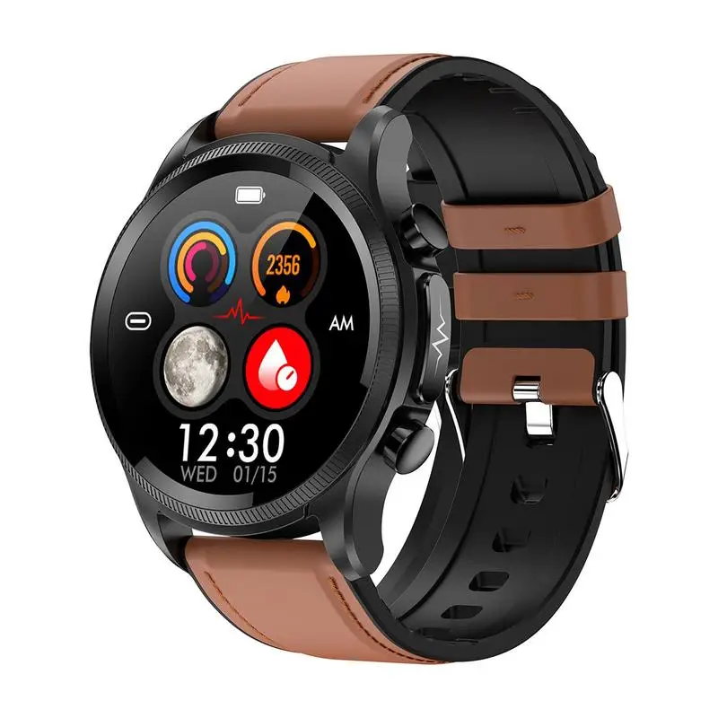 

Fitness Trackers Smartwatch IP68 Waterproof Fitness Monitoring Smartwatch High-definition Blood Glucose Monitor Portable Blood