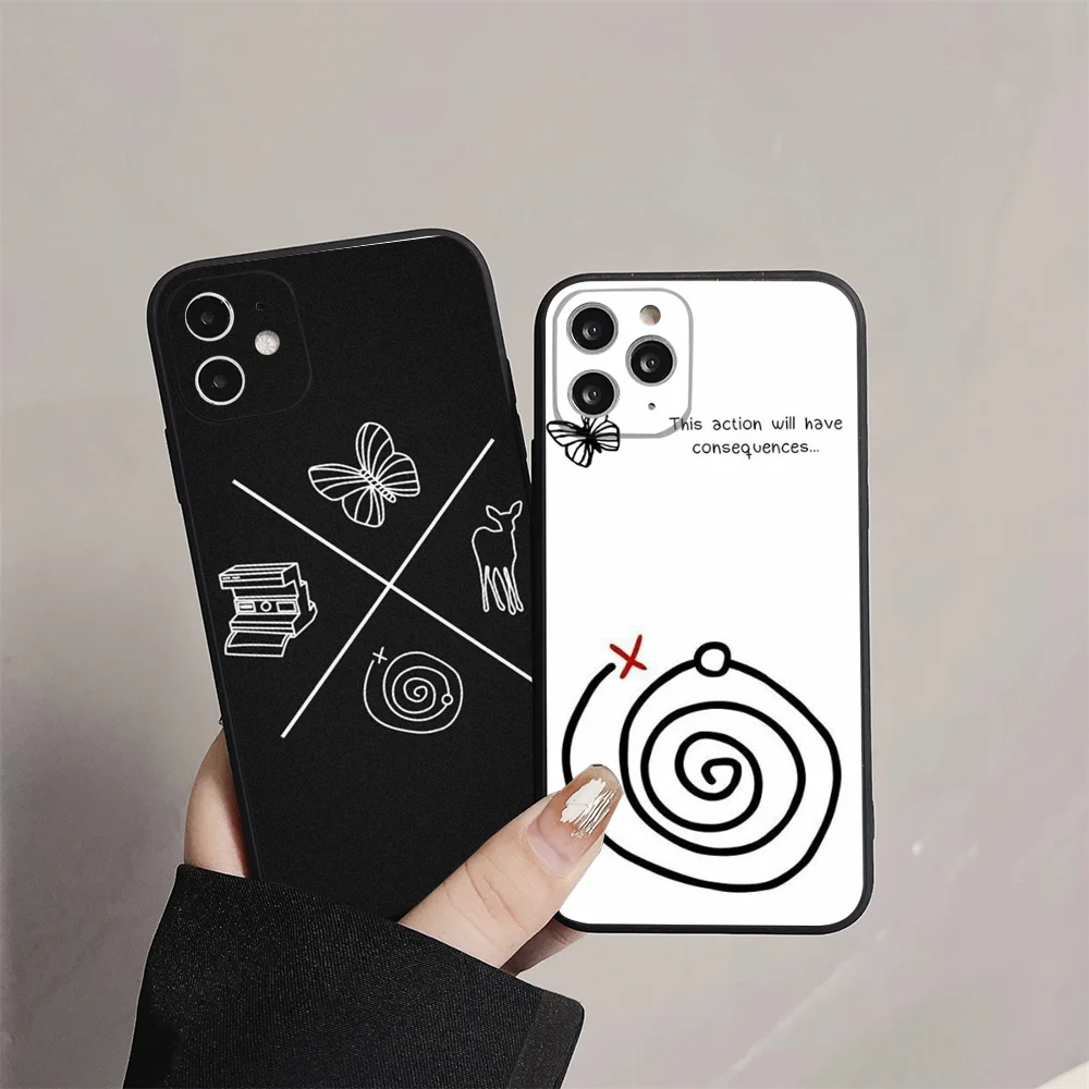 Game Life Is Strange Phone Case Highend Black Tpu Phone Case Per Iphone 15 14 13 12 11 Pro Max Cover Posteriore