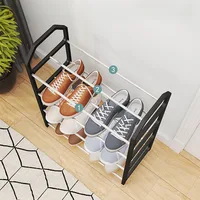 4 Floor Assembly Creative Home Shoe Rack Living Room Dormitory Door Storage Shoe Cabinet Components Household Supplies 4
