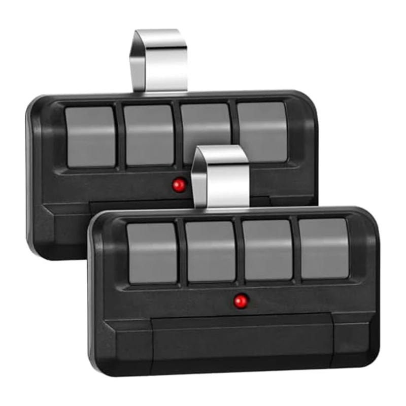 

2Pcs 894LT Four Button Learning Garage Door Opener Remote Replacement For 972LM/974LM/372LM/374LM