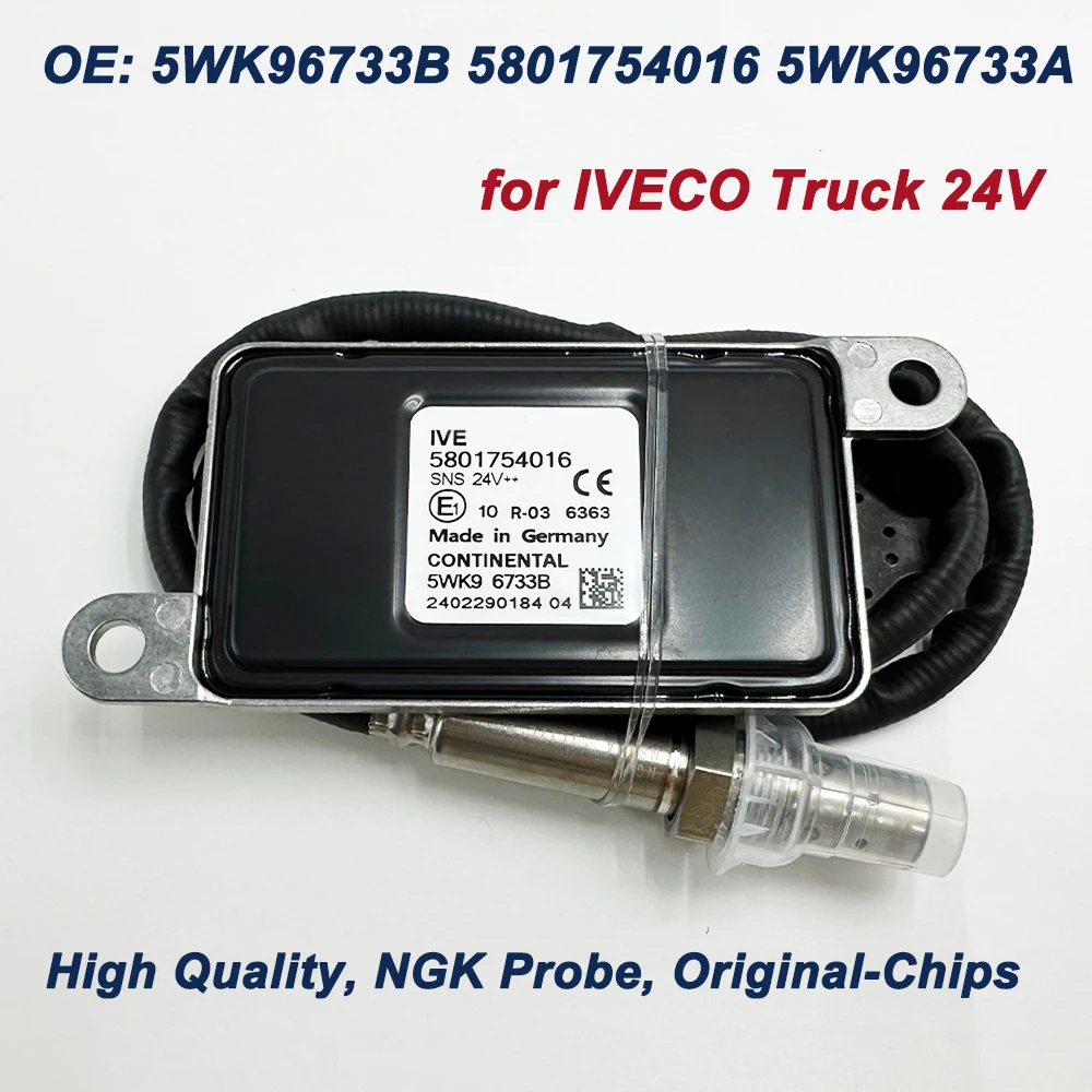 

5WK96733B 5WK96733A 5801754016 High Quality Chips for NGK Probe For IVECO Trucks 24V Nitrogen Oxide Nox Sensor Made in Germany