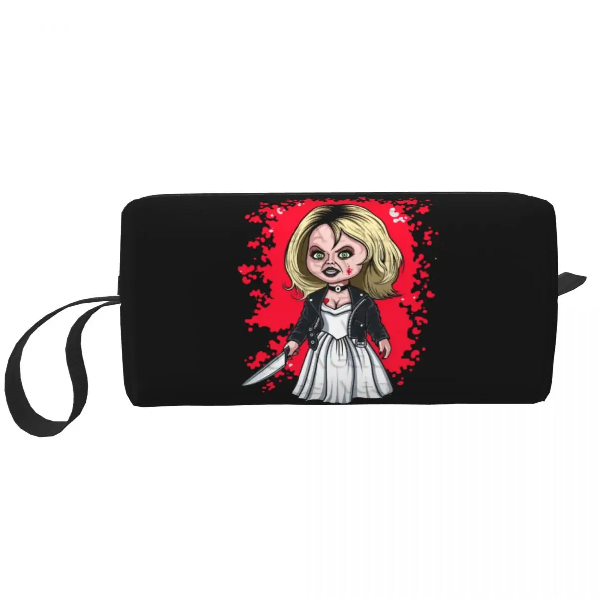 

Косметичка для невесты Чаки для женщин, дорожный косметический Органайзер, милая страшная косметичка Тиффани, сумки