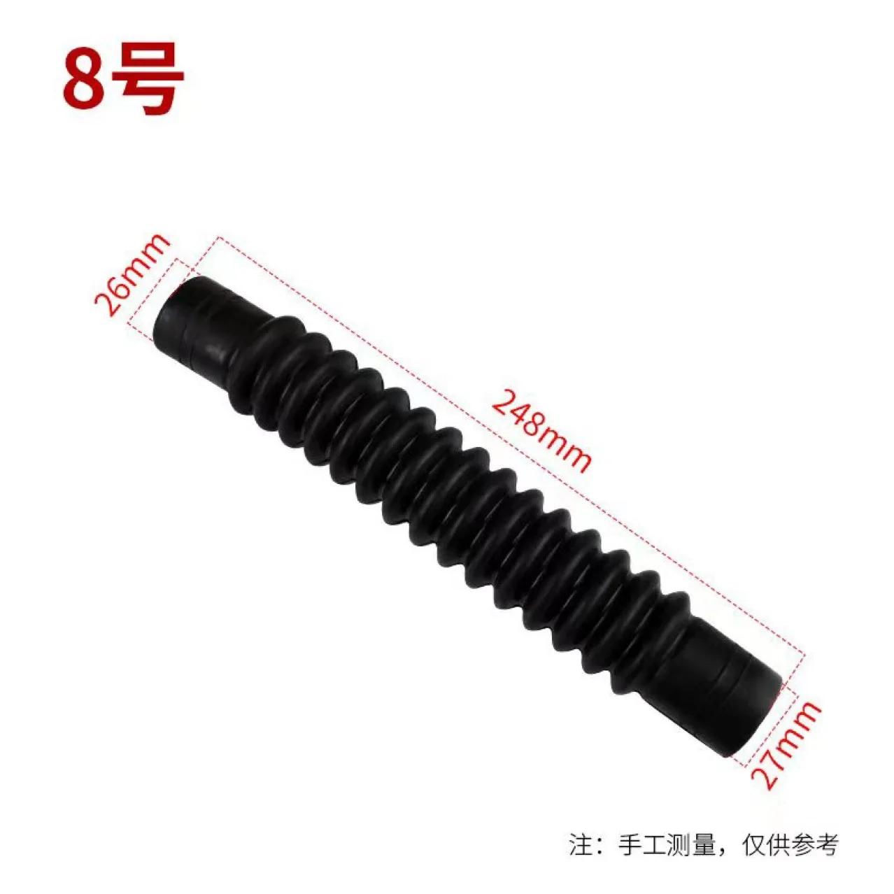 Description Picture 5 of itemLG XQB65Series Washing Machine Inner Drain Pipe Outlet Pipe Black with Extra Lining Rubber Hose Internal Connection Hose