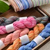 3PCS Set 150g Total Gradient Color Cotton Yarns for DIY Knitting Sweaters Shawls Handmade Dyed Soft Warm Crocheting Yarns 2