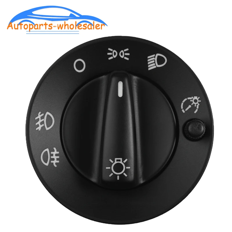 Car Headlight Fog Light Switch Adjust Knob 1U0941531A 3B0941531A For VW