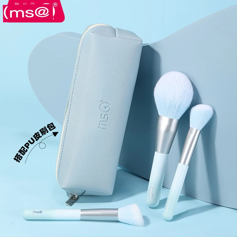 MSQ/ 메이스 10 메이크업 브러쉬 세트 풀 브러쉬 컨실러 파우더 브러쉬 블러쉬 하이라이트 아이섀도 리프레시 핸드