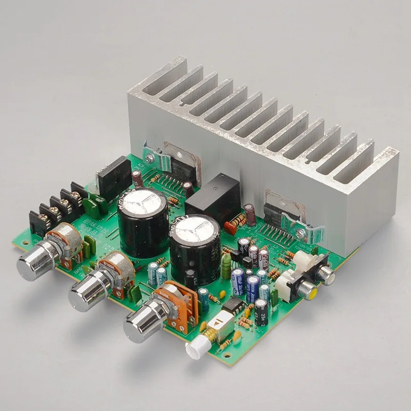 저주파 향상된 고전력 앰프 보드, TDA7293 2.0, 100W + 100W, DX-7293 , 신제품