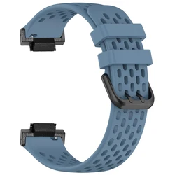 Silicone Sport Loop Watch Strap - Soft and Durable Wristband Accessories (U)