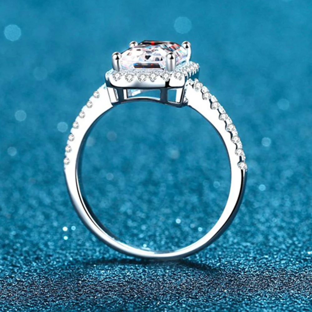 Tiffany & Co. 1.52ct Princess Cut Diamond Engagement Ring - YouTube