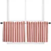 White Red Plaid Simple Curtains for Living Room Bedroom Curtains Kitchen Curtains for the Kids Room Window Treatments Drapes 5