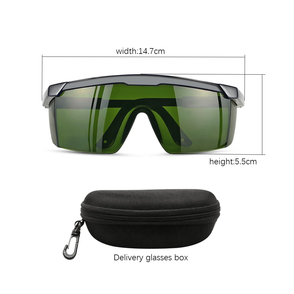 LED Grow Room Glasses with Glasses Case UV Polarizing Goggles for Grow Room Tent Box Greenhouse Plant Light Eye Protect Eyewear grow room glasses