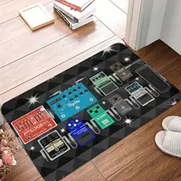 Pedal Board Of The Starz Guitar Anti-Slip Rug Doormat Living Room Mat Hallway Carpet Welcome Decorative 1
