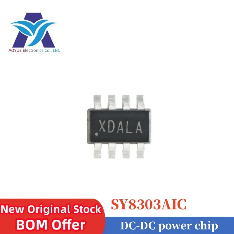 Sy8303 Sy8303Aic Code: Xd Xdala Sot-23-8 Buck Type Dc-Dc Power Chip 40V 3A 2.5Mhz Low Static Step-Down Smd Ic Integrated Circuit