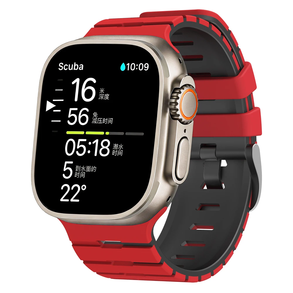 Breathable Silicone Bracelet Wrist Strap