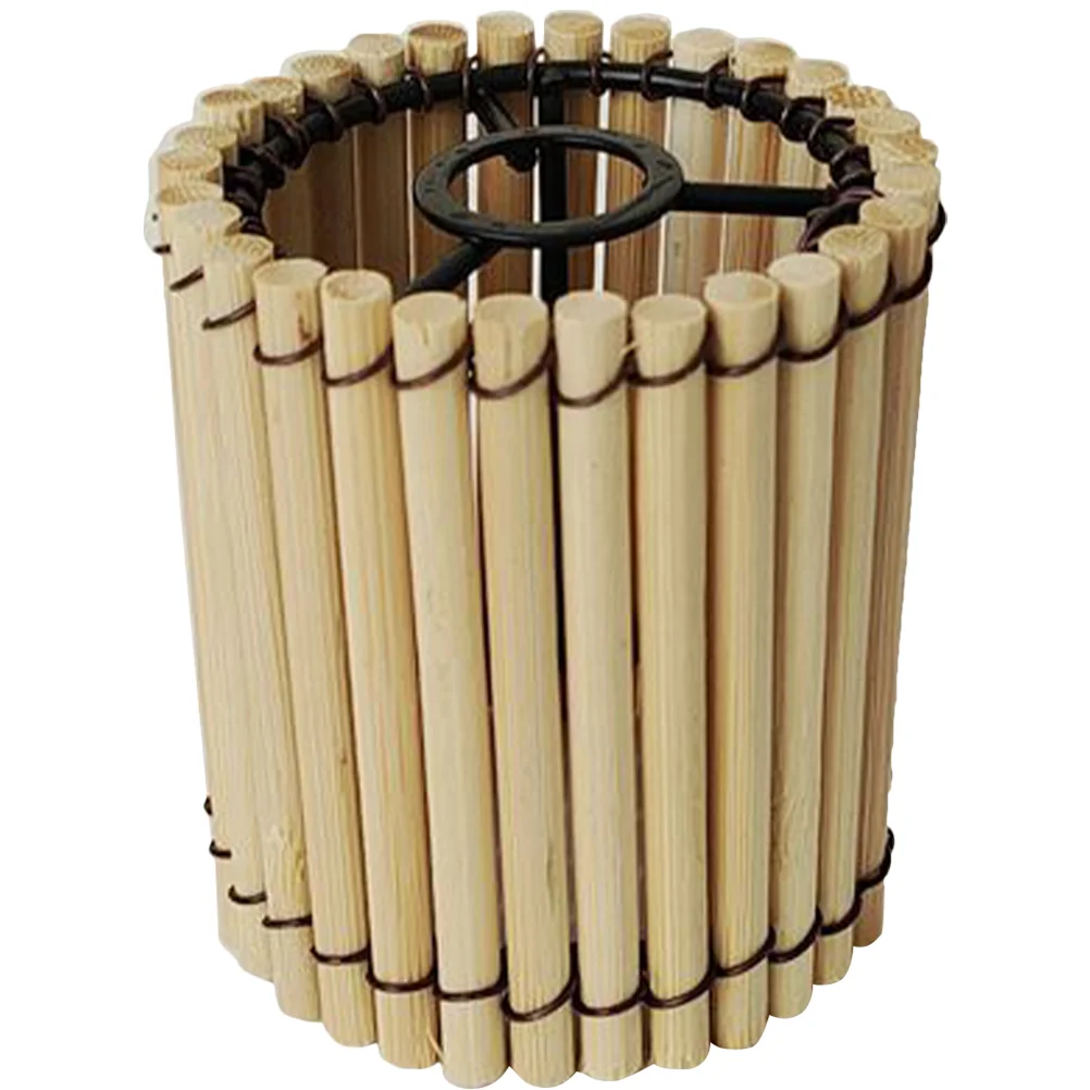 

Small Bamboo Lampshade Pendant Lamp Shade Ceiling Light Shade Home Restaurant Decoration
