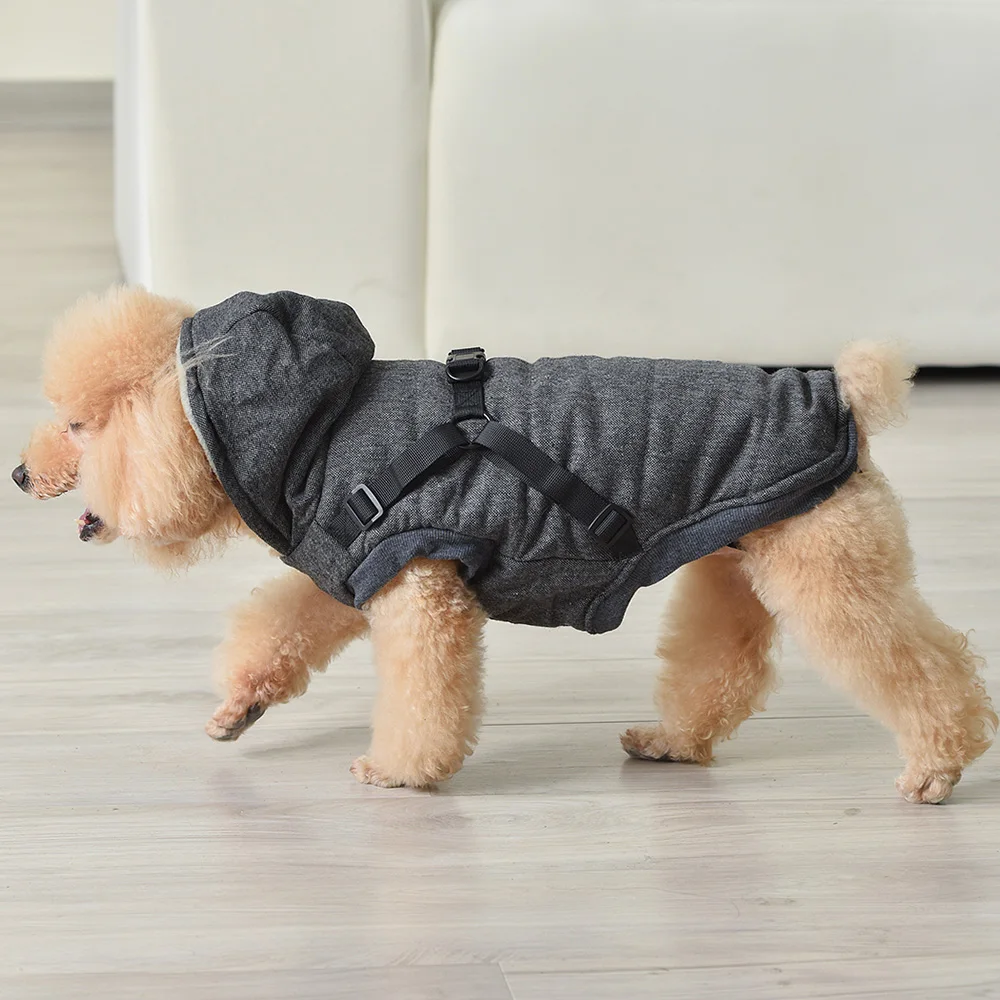 1pc Chest back padded clothes fit for small and medium sized dogs