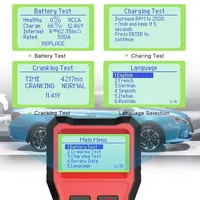 ANCEL BST100 Car Battery Tester 12V Battery Analyzer Multilingual Cranking Charging Circut Tester Auto Diagnostic Tools - Image 3