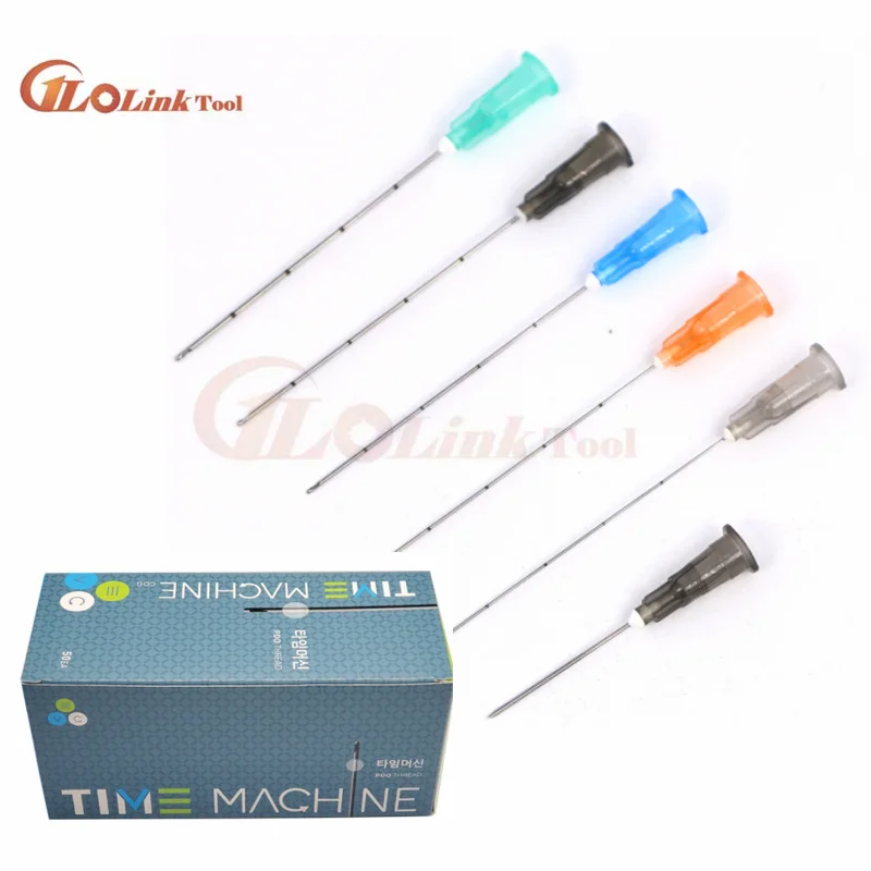 Disposable Hypodermic filler Needle 14G 18G 30G canula Micro Blunt tip Cannula Tool Parts 50pcs/Box