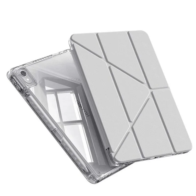Versatile Shockproof Tablet Cover with PU Leather and Multi-Angle Stand