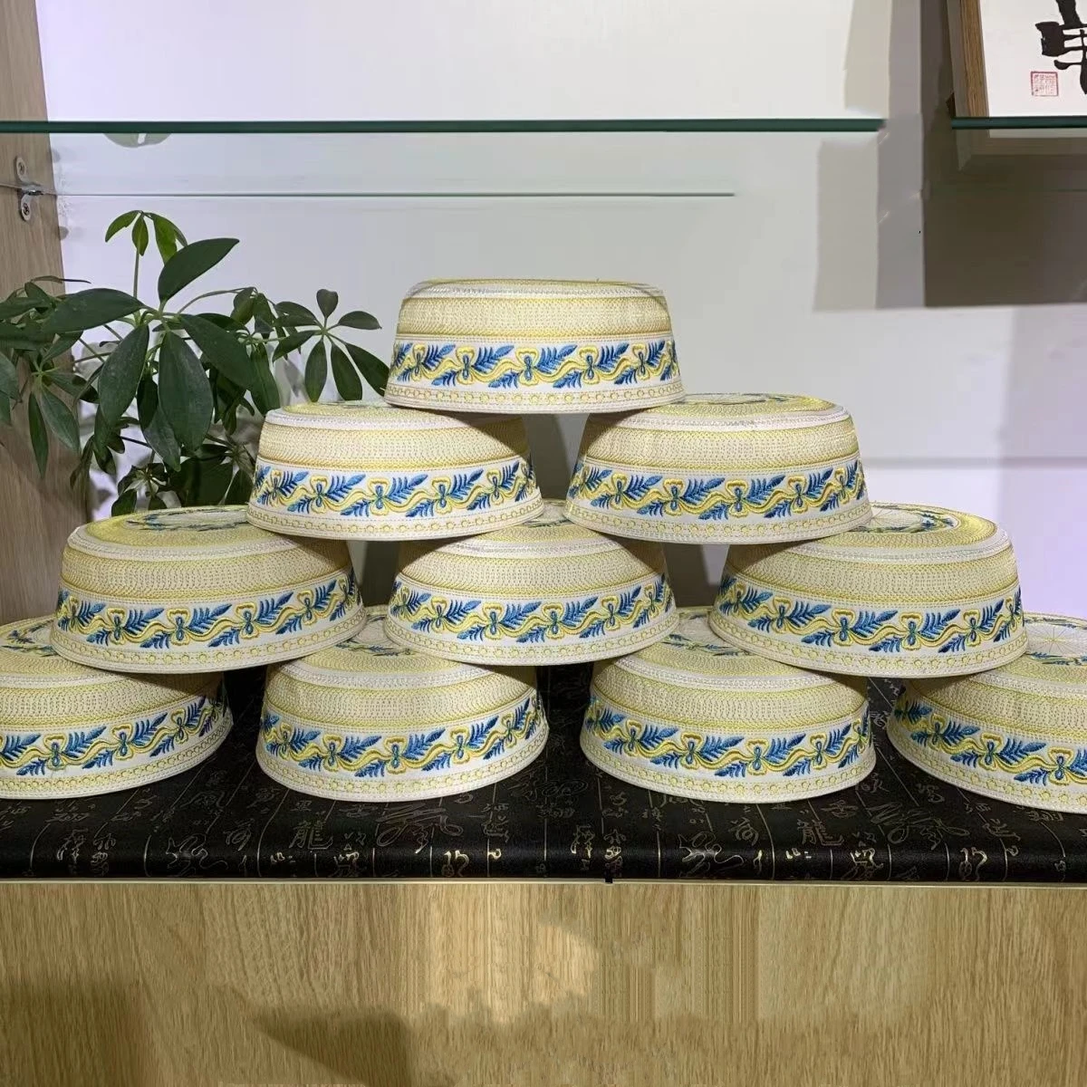 Muslim Caps For Men Chidren Colthing Freeshipping Prayer Hat Kufi Islamic Kippah Hijab Saudi Arabia Jewish Turban Embroidery