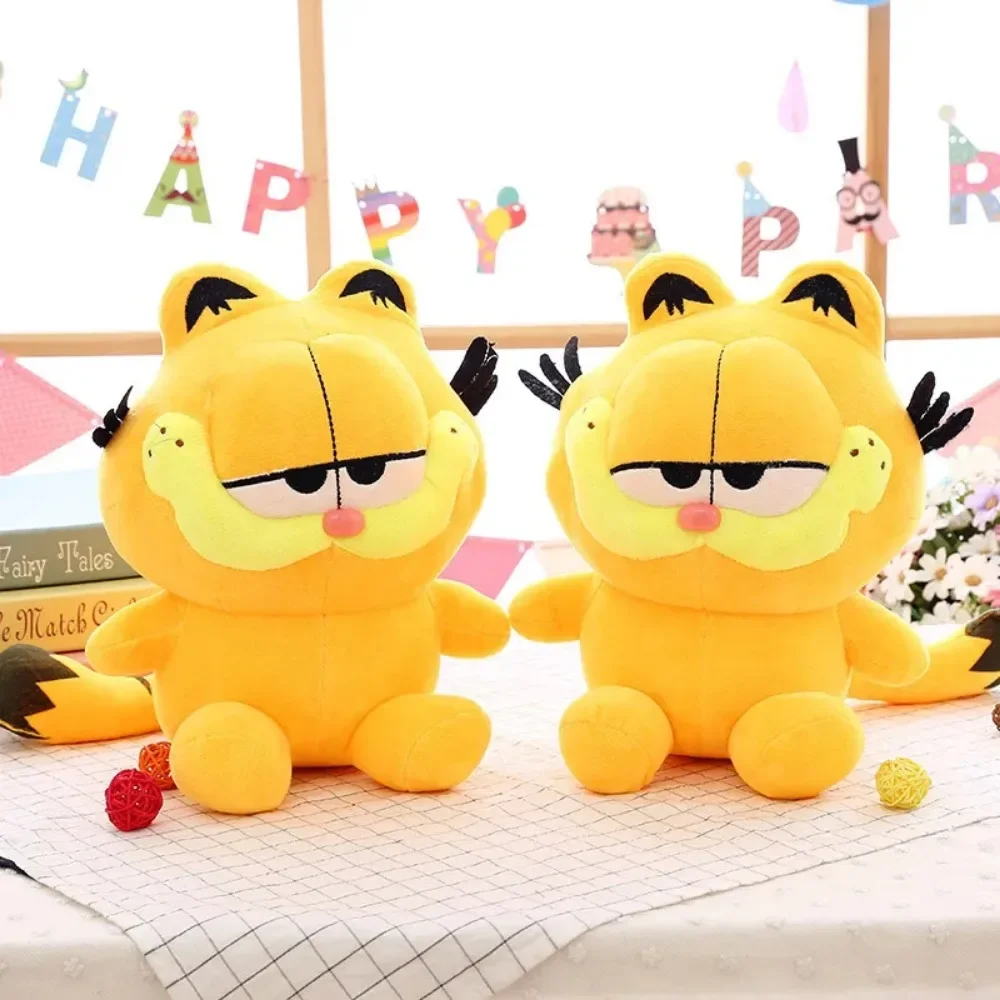 25cm Classic Cartoon Garfield Plush Toy Cute Plush Doll Cushion Pillow Kawaii Stuffed Animals Christmas Birthday Gifts 3