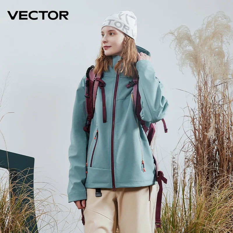 

VECTOR Adult Hiking Jackets Waterproof Windproof Breathable Camping and Hiking Softshell Jacket Three-protection Outdoor Coat